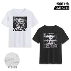naruto anime Printing T-shirt pure cotton