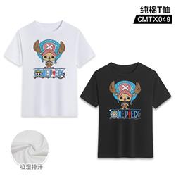 one piece anime Printing T-shirt pure cotton
