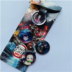 demon slayer kimets anime keychain