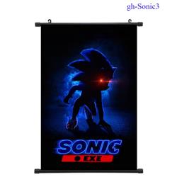Sonic the Hedgehog anime wallscroll 60cm*90cm 10 styles