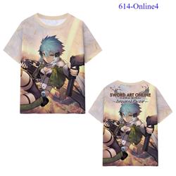 Sword Art Online anime T-shirt 5 styles