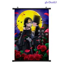 The Duke of Death and His Maid anime wallscroll 60cm*90cm 3 styles