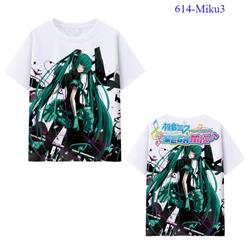 Hatsune Miku anime T-shirt 5 styles