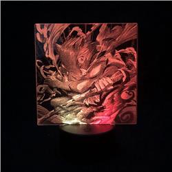 Demon Slayer Kimets anime 7 colours LED light