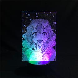 Demon Slayer Kimets anime 7 colours LED light