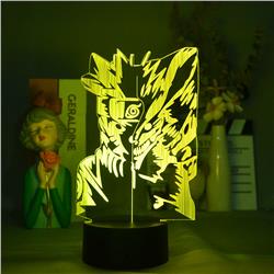 Naruto anime 7 colours LED light