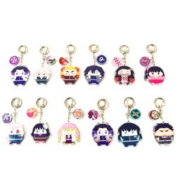 demon slayer kimets anime keychain