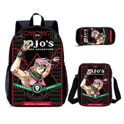 JoJos Bizarre Adventure anime bag set