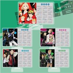 Tokyo Revengers anime Desk calendar