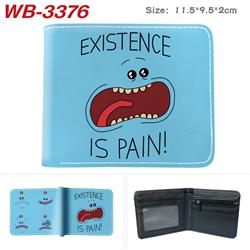 Rick and Morty anime wallet 14 styles
