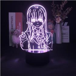 A Silent Voice Shouko Nishimiya anime 7 colours LED light