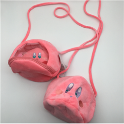 Kirby anime plush bag 20*15cm