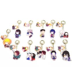 demon slayer kimets anime keychain