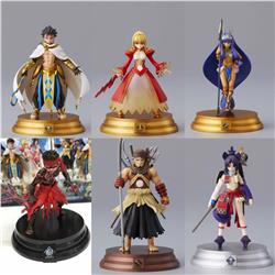Fate stay night anime figure for 6 pcs/set 10cm