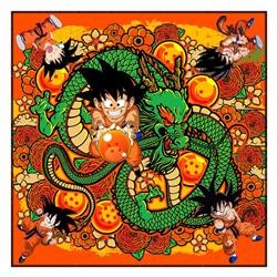 dragon ball anime sports scarf 58*58cm