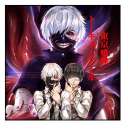 tokyo ghoul anime sports scarf 58*58cm