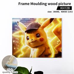pokemon anime Wooden frame hanging picture 40*50cm