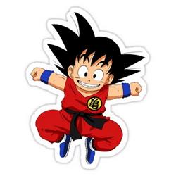 dragon ball anime car sticker