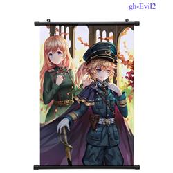 Saga of tanya the Evil anime wallscroll 60*90cm