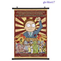 Rick and Morty anime wallscroll 60*90cm