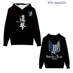 attack on titan anime hoodie