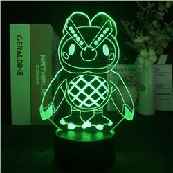 Animal Crossing anime 7 colours LED light