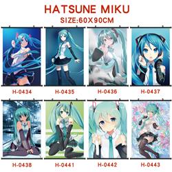 miku hatsune anime wallscroll 60*90cm