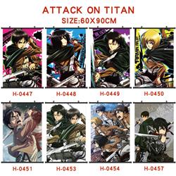 attack on titan anime wallscroll 60*90cm