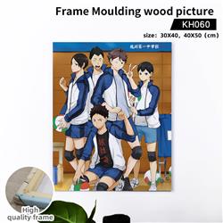 haikyuu anime Wooden frame painting 40*50cm