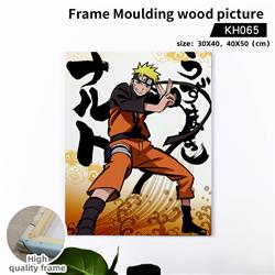 naruto anime Wooden frame painting 40*50cm