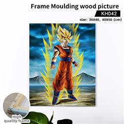 dragon ball anime Wooden frame painting 40*50cm