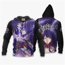 Genshin Impact game hoodie & zip hoodie 2 styles