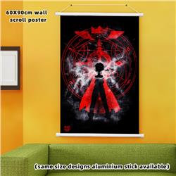 fullmetal alchemist anime wallscroll 60*90cm