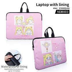 SailorMoon anime laptop with lining