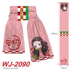 demon slayer kimets anime scarf 160*25cm