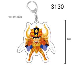 Saint Seiya anime keychain