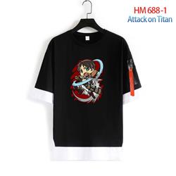 attack on titan anime T-shirt