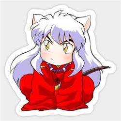 Inuyasha anime car sticker 12 styles