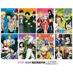 my hero academia anime posters price for a set of 8 pcs