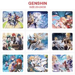 Genshin Impact Noelle anime deskpad for 5 pcs 20*24cm
