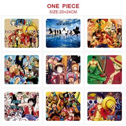 one piece anime deskpad for 5 pcs 20*24cm