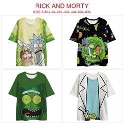 Rick and Morty anime T-shirt