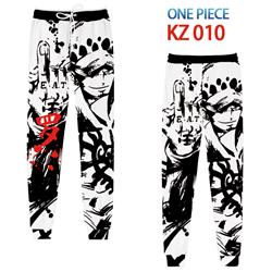 one piece anime pants