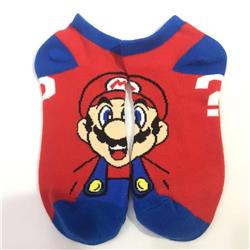 super mario anime socks size 34-39cm