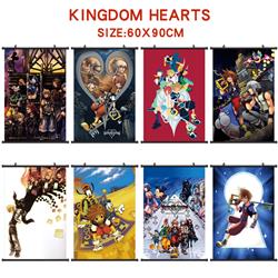 kingdom hearts anime wallscroll 60*90cm