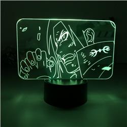 naruto anime 7 colours LED light