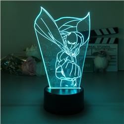 one punch man anime 7 colours LED light