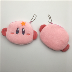Kirby anime plush bag 15*10cm