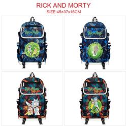Rick and Morty anime bag