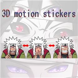 naruto anime 3d sticker